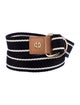 Tory Burch Leather Trim Embellishment Belt
