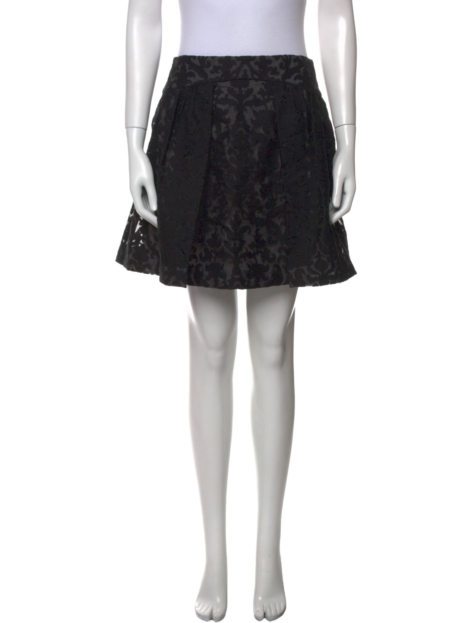 Tory Burch Floral Print Mini Skirt