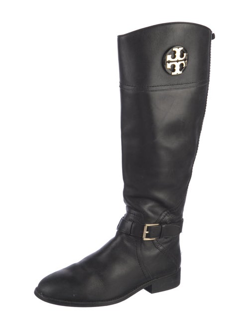 Tory Burch Leather Riding Boots