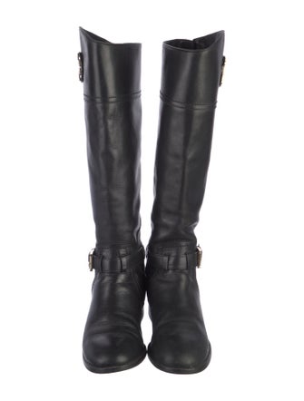 Tory Burch Leather Riding Boots