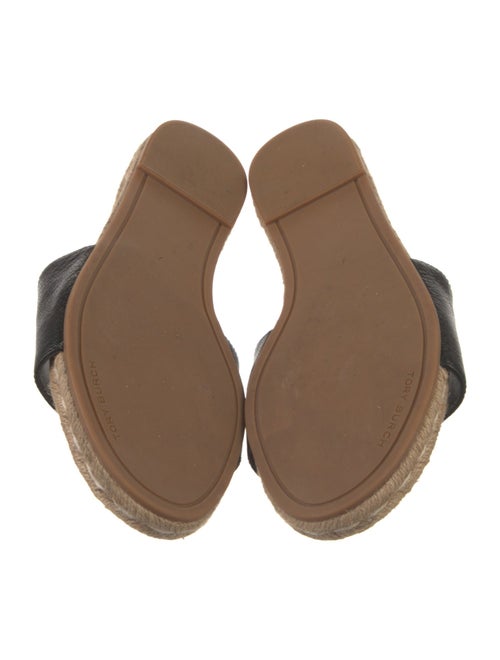 Tory Burch Leather Espadrilles
