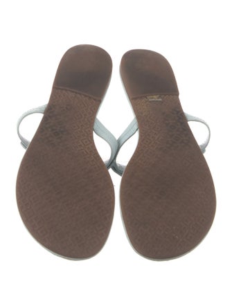 Tory Burch Leather Slides