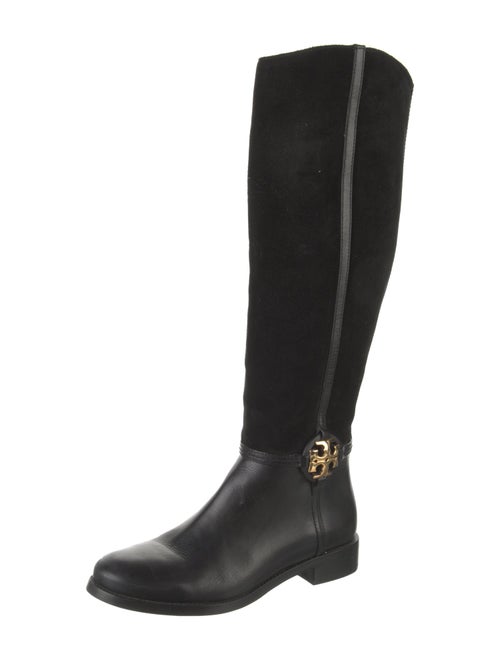 Tory Burch Leather Riding Boots