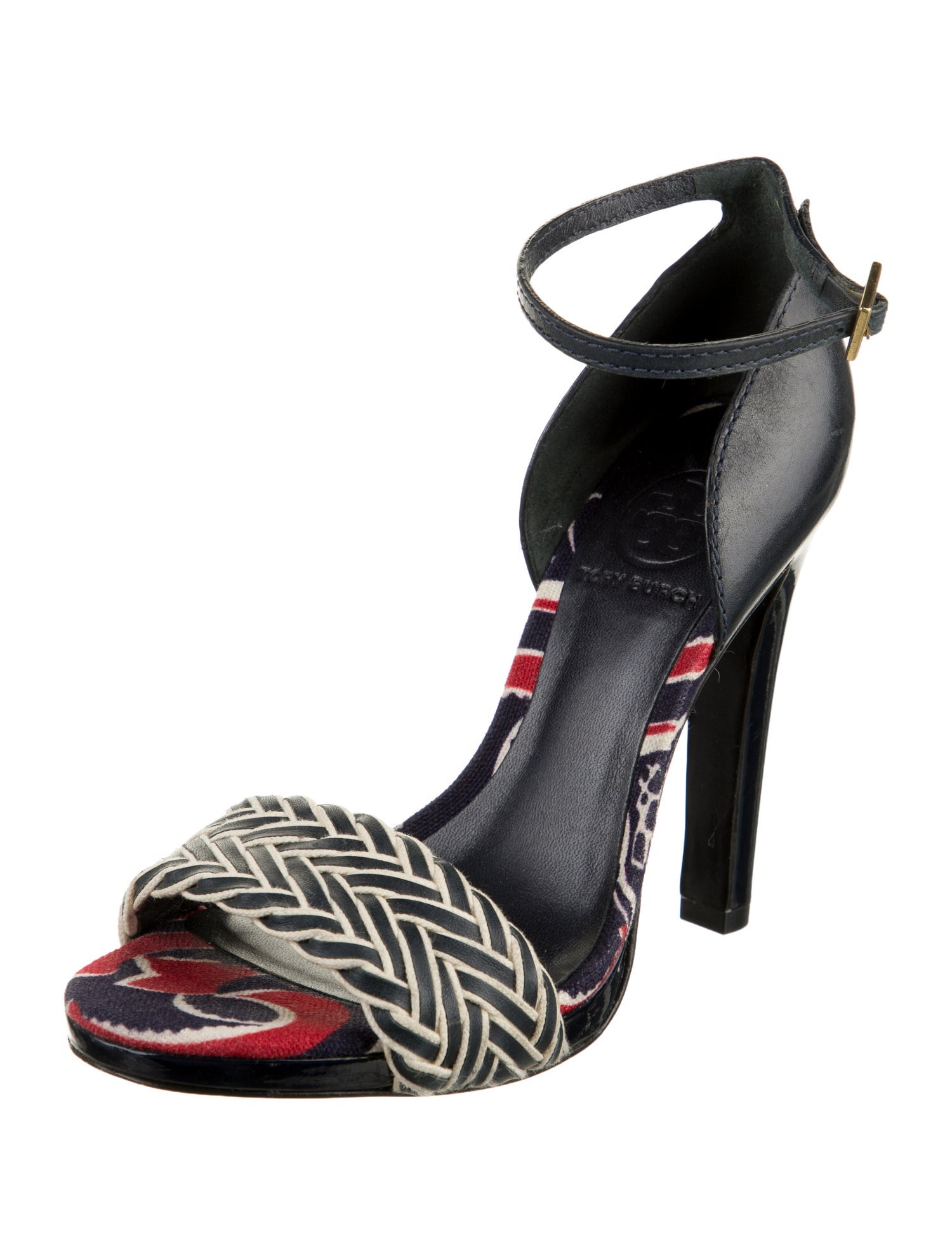 Tory Burch Leather Printed Sandals