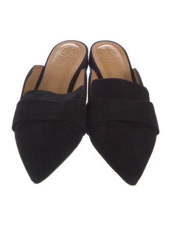 Tory Burch Suede Mules