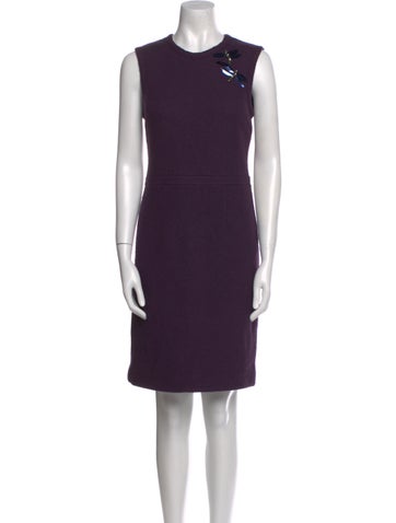 Tory Burch Dresses Wool Knee-Length Dress S