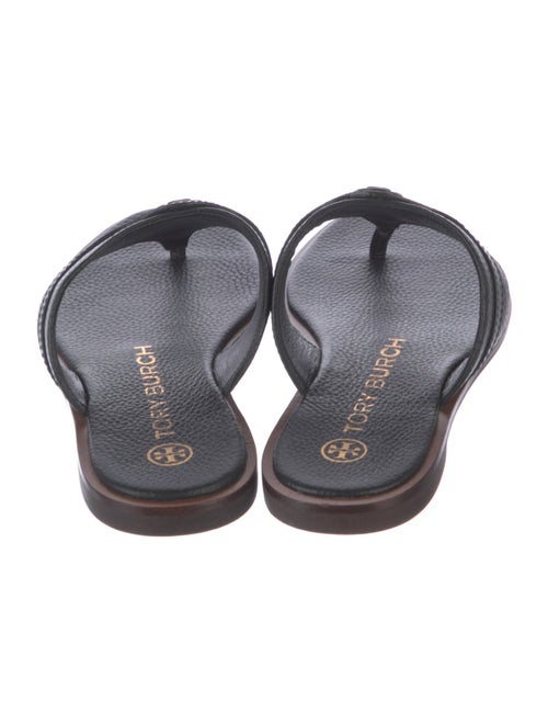 Tory Burch Leather T-Strap Sandals