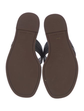 Tory Burch Leather T-Strap Sandals