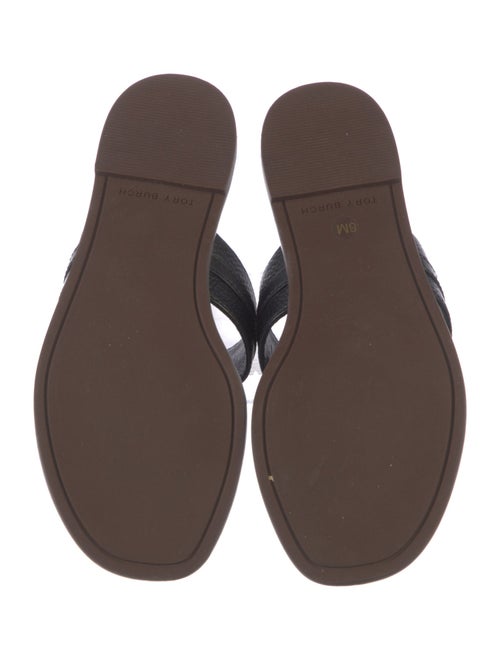 Tory Burch Leather T-Strap Sandals