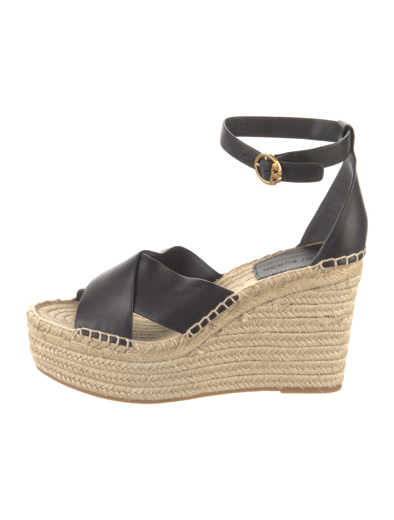 Tory Burch Leather Espadrilles