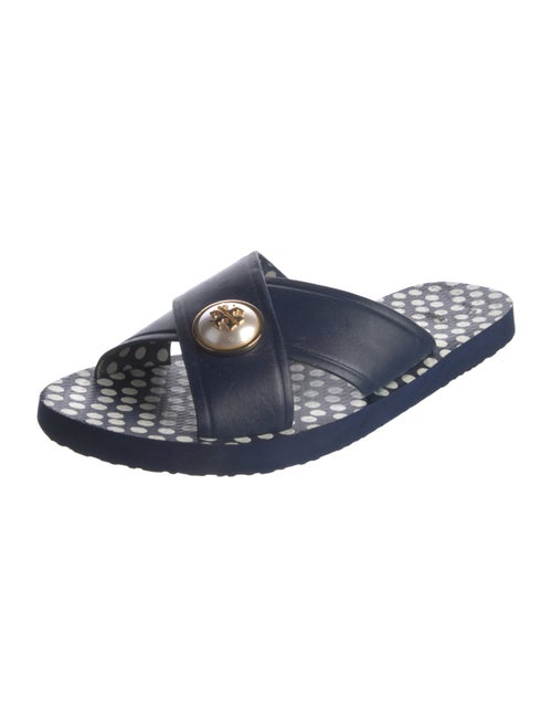 Tory Burch Leather Slides