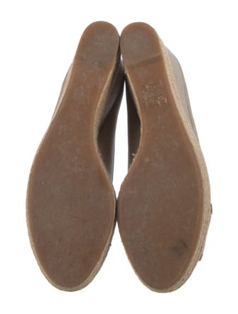 Tory Burch Canvas Cutout Accent Espadrilles