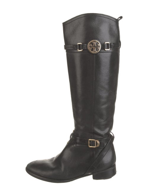 Tory Burch Leather Riding Boots