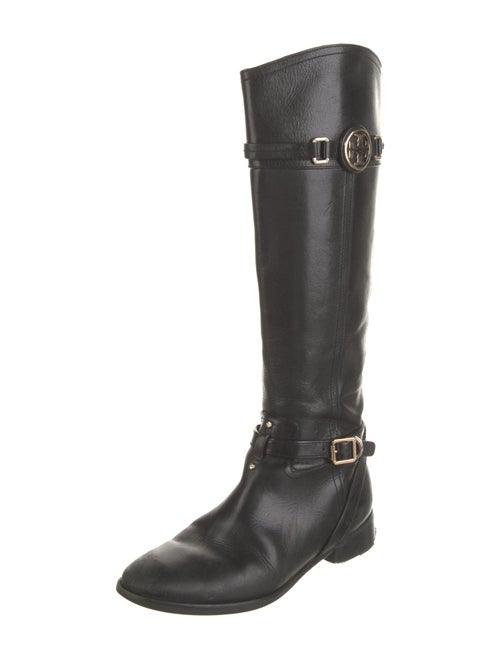 Tory Burch Leather Riding Boots
