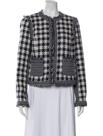 Tory Burch Tweed Pattern Evening Jacket