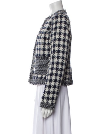 Tory Burch Tweed Pattern Evening Jacket