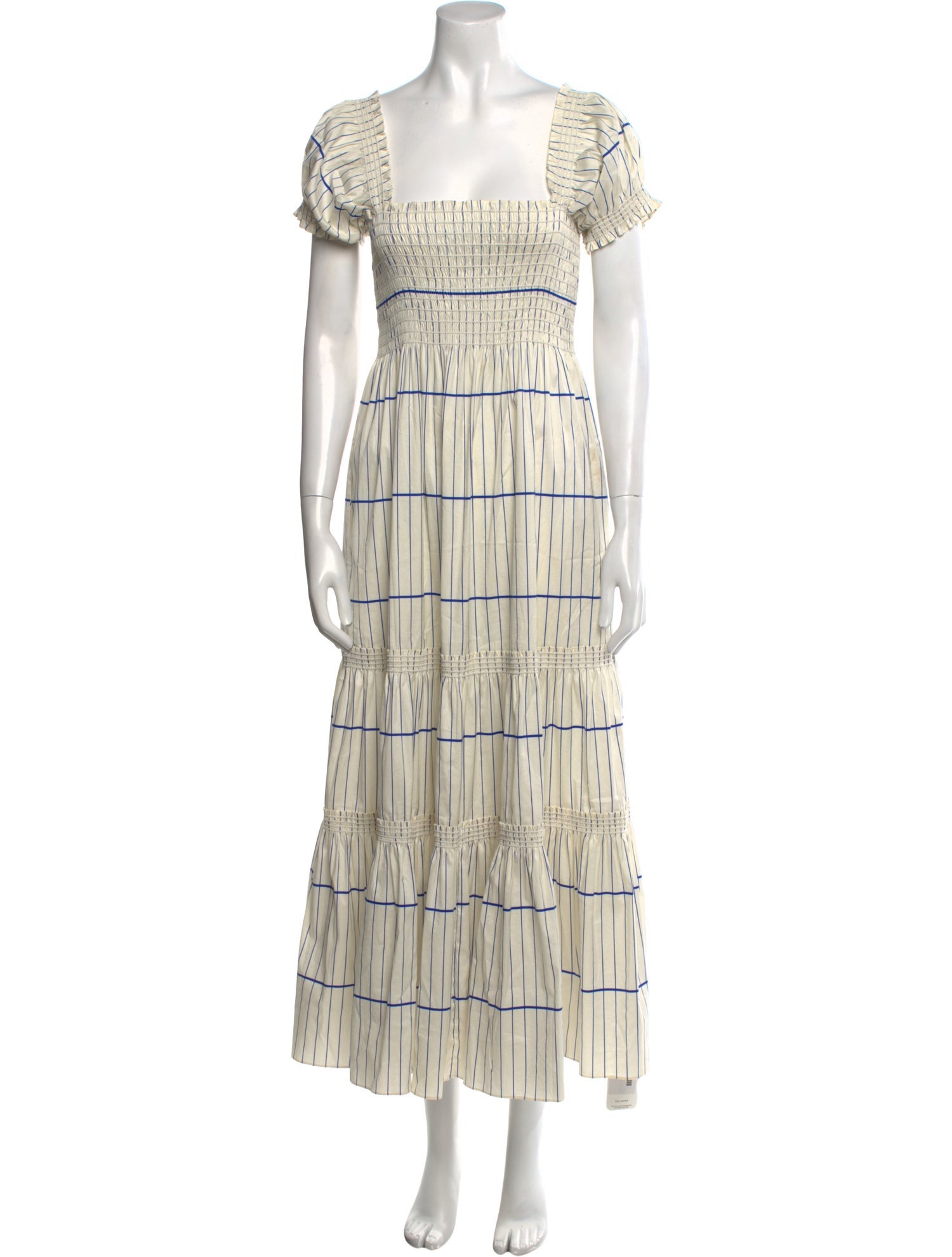 Tory Burch Striped Long Dress