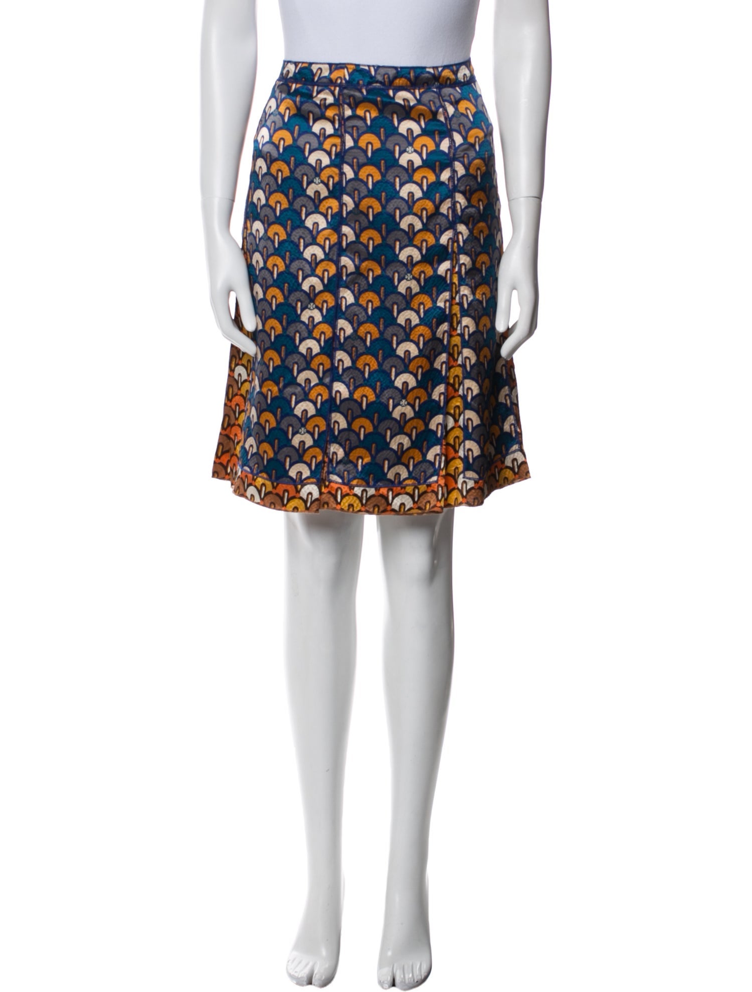 Tory Burch Silk Knee-Length Skirt