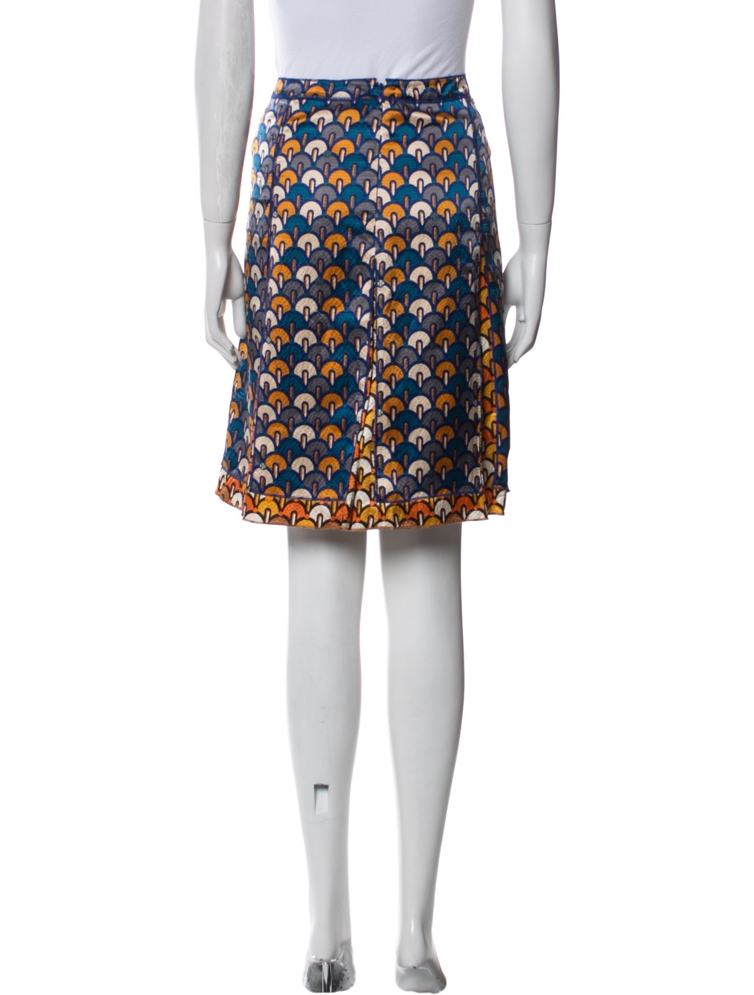 Tory Burch Silk Knee-Length Skirt