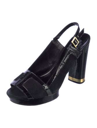 Tory Burch Suede Slingback Pumps