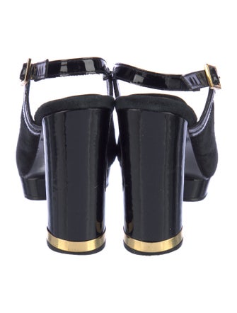 Tory Burch Suede Slingback Pumps