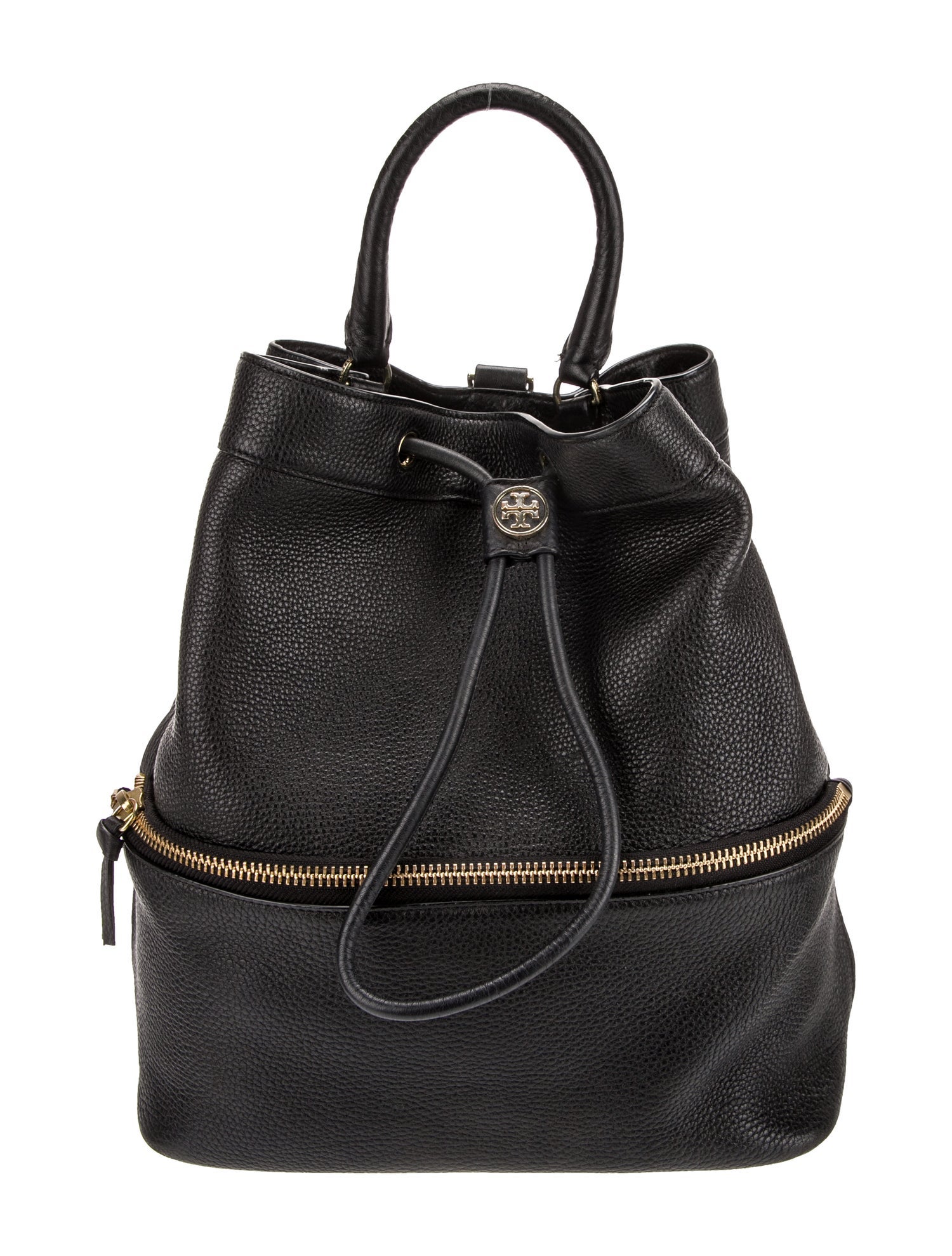 Tory Burch Leather Bucket Bag