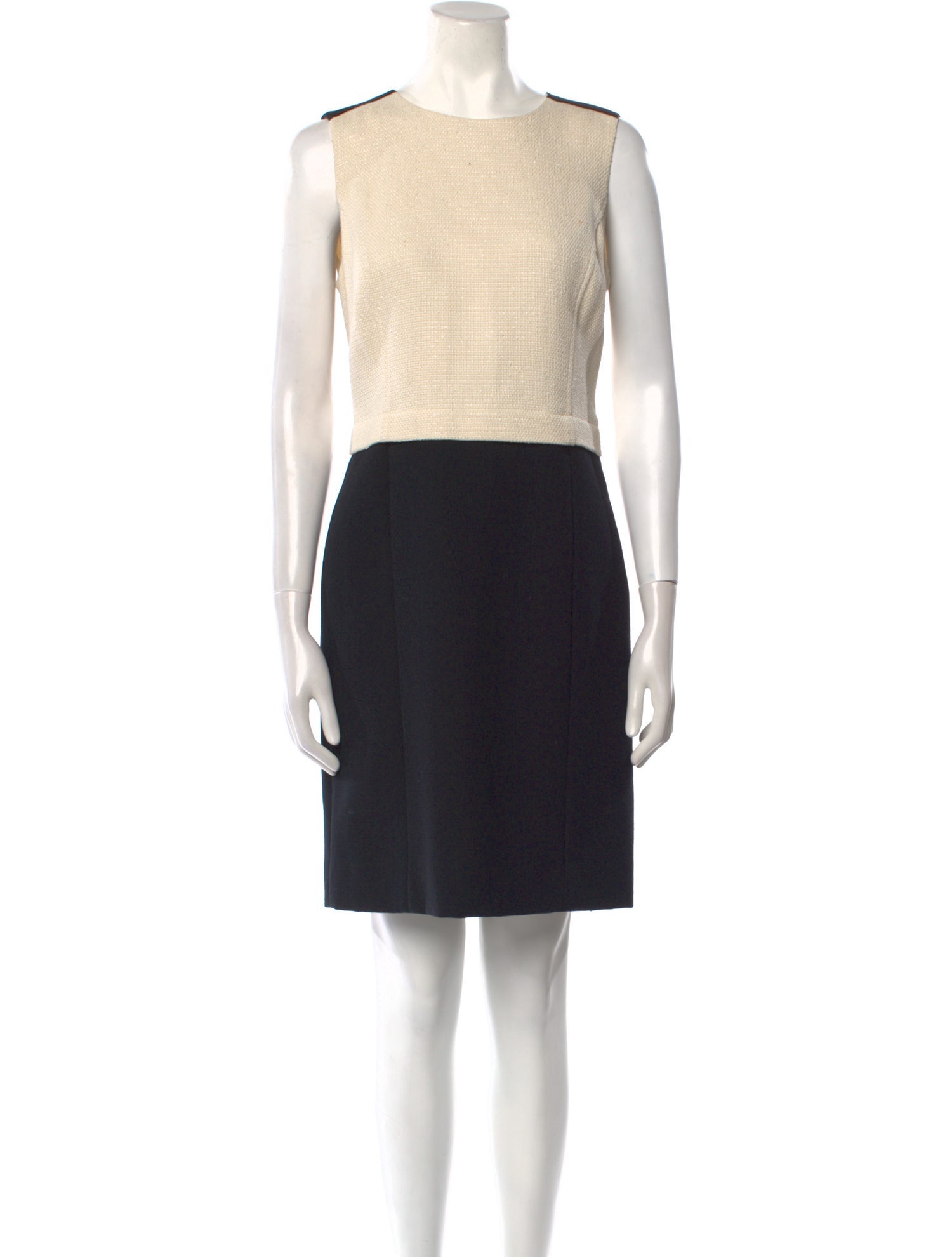 Tory Burch Colorblock Pattern Mini Dress