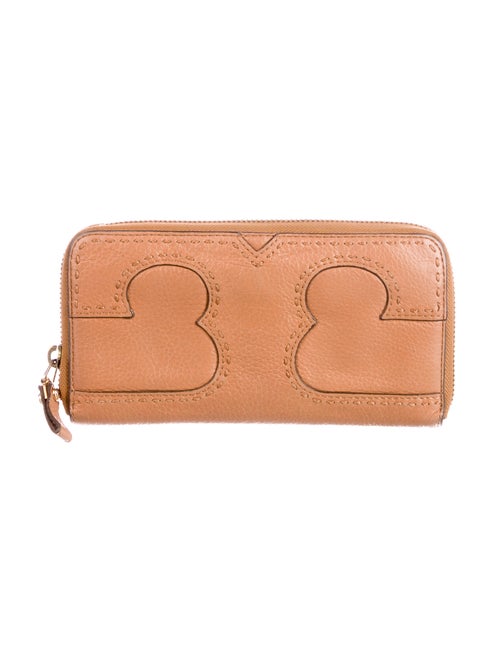 Tory Burch Leather Printed Continental Wallet