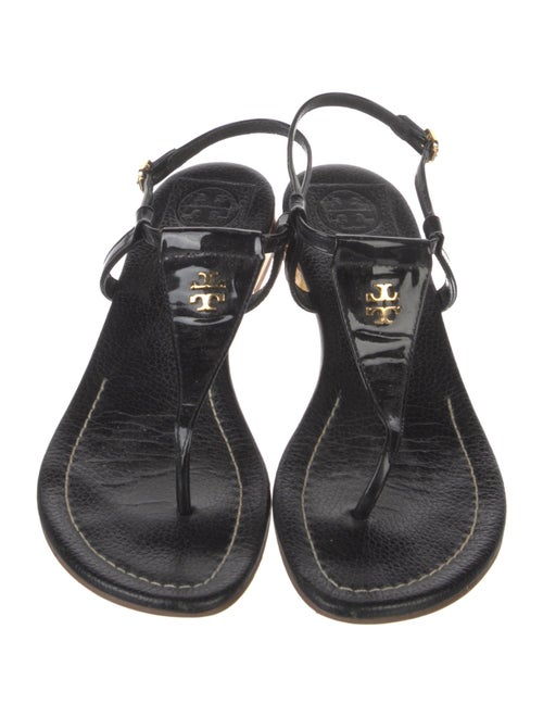 Tory Burch Leather T-Strap Sandals