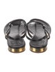 Tory Burch Leather T-Strap Sandals