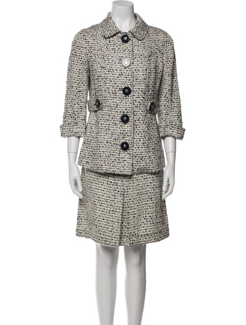 Tory Burch Tweed Pattern Skirt Suit