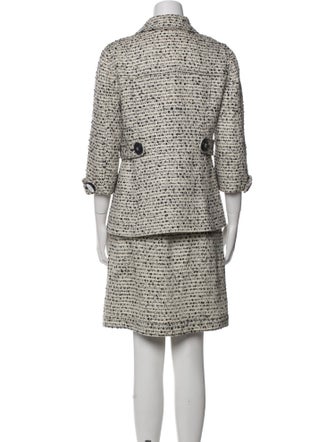 Tory Burch Tweed Pattern Skirt Suit