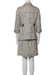 Tory Burch Tweed Pattern Skirt Suit