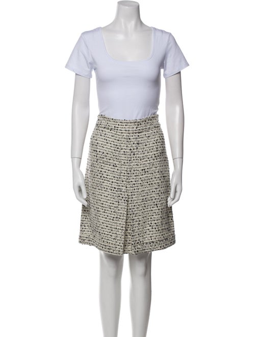 Tory Burch Tweed Pattern Skirt Suit