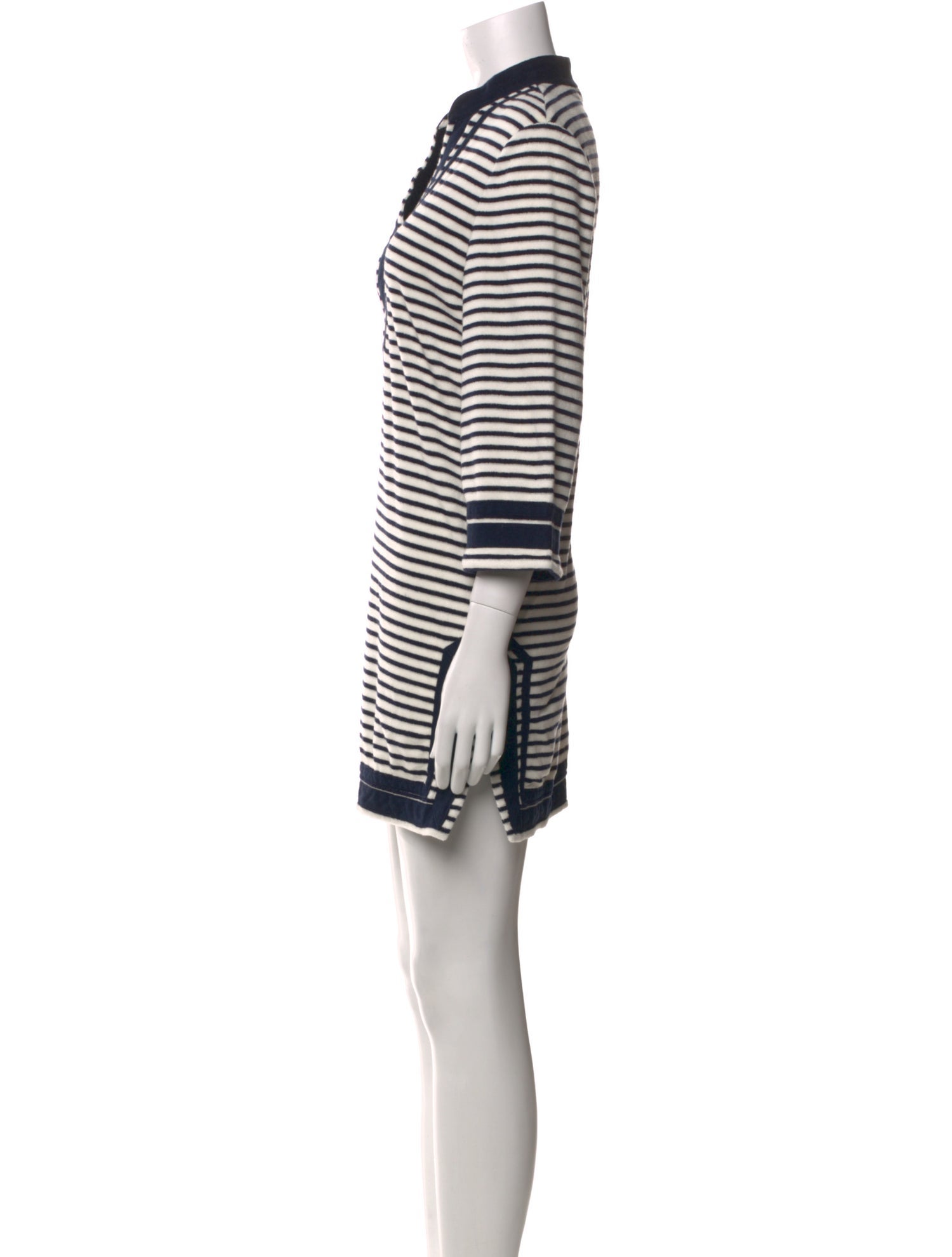 Tory Burch Striped Mini Dress