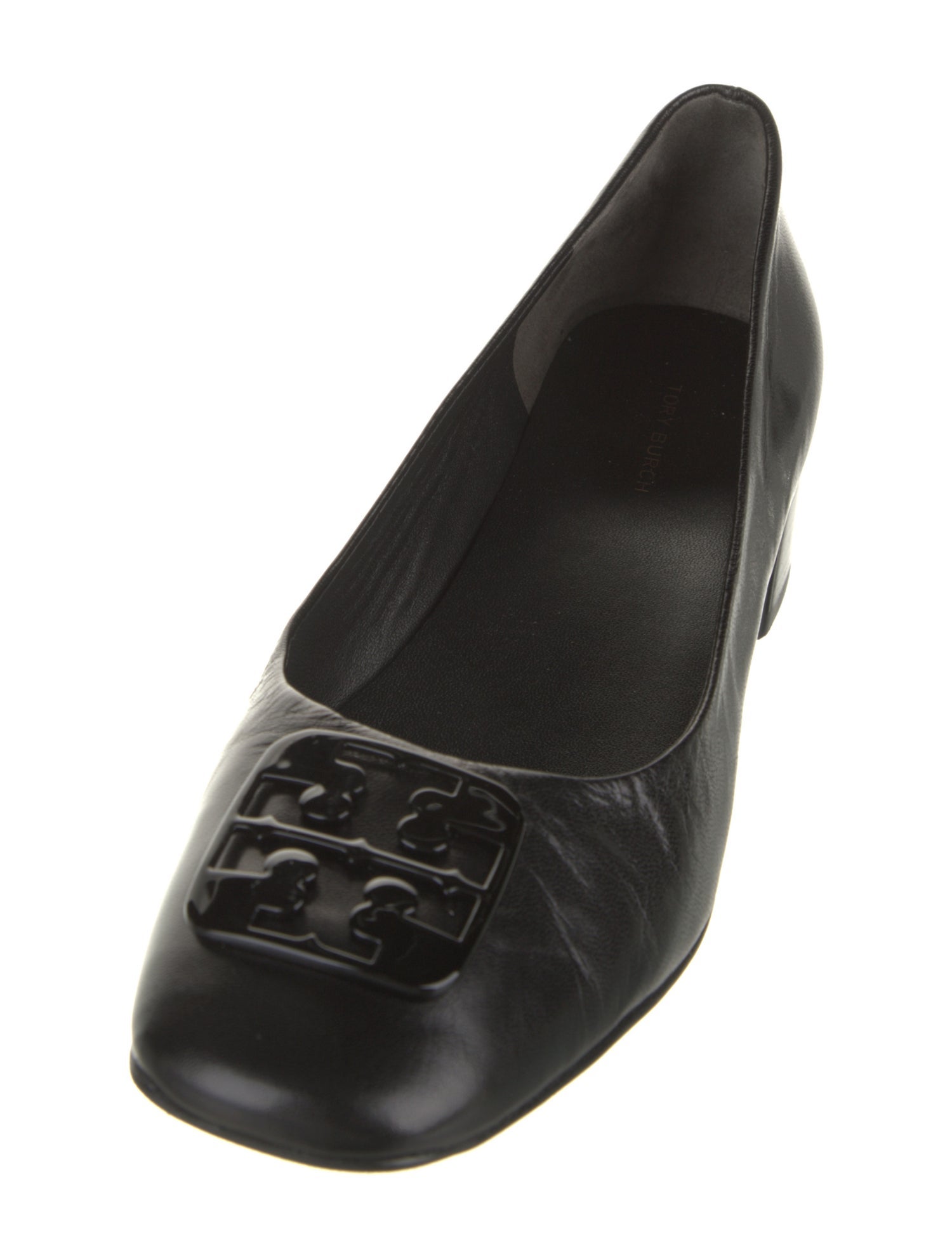 Tory Burch Leather Bow Accents Pumps