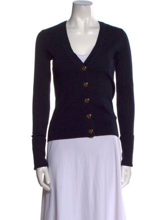 Tory Burch Merino Wool V-Neck Sweater