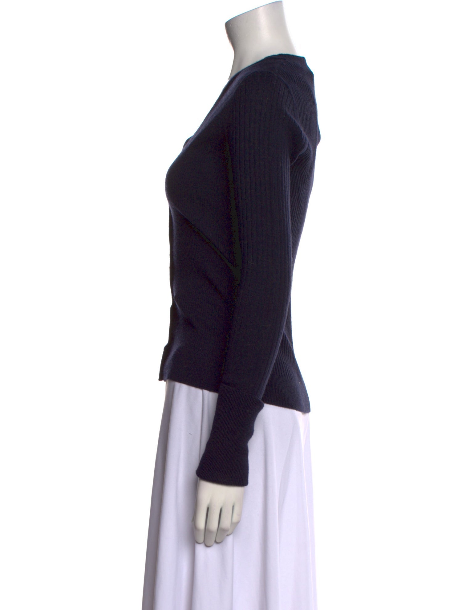 Tory Burch Merino Wool V-Neck Sweater