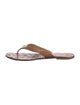 Tory Burch Leather Flip Flops