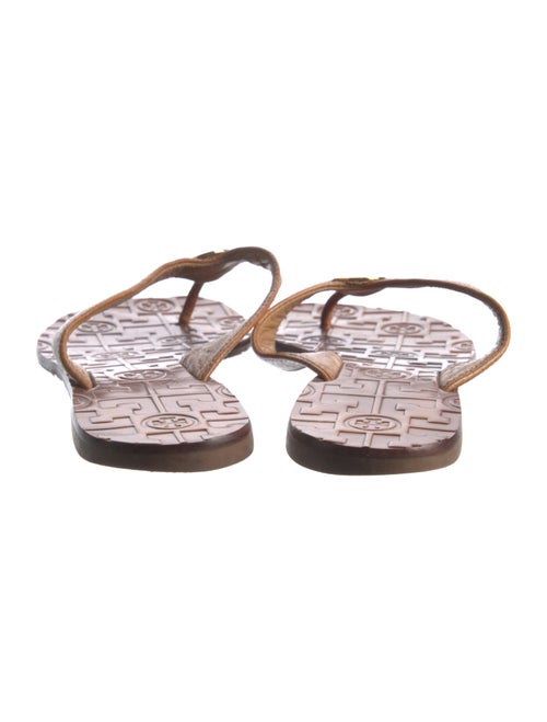 Tory Burch Leather Flip Flops