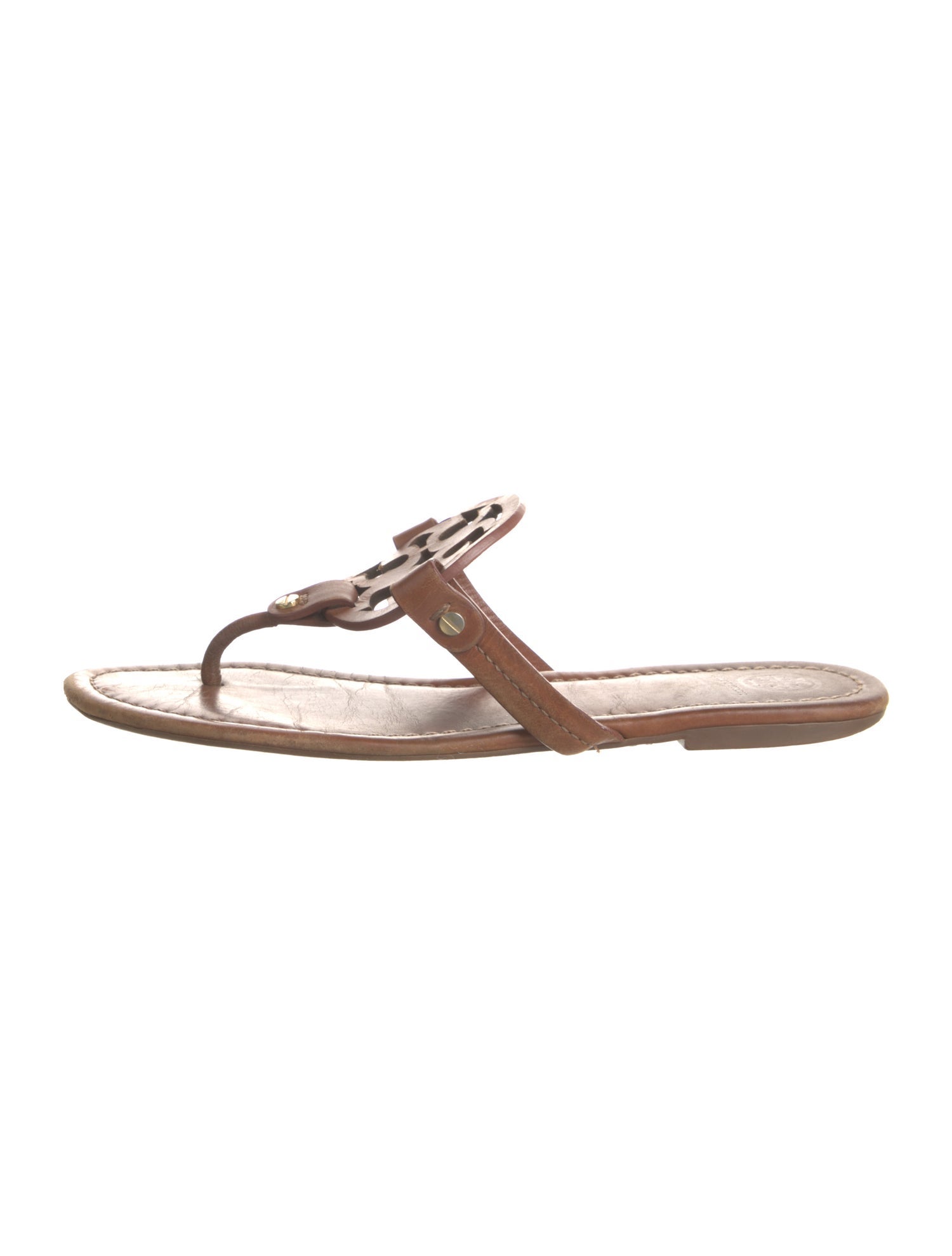 Tory Burch Leather Slides