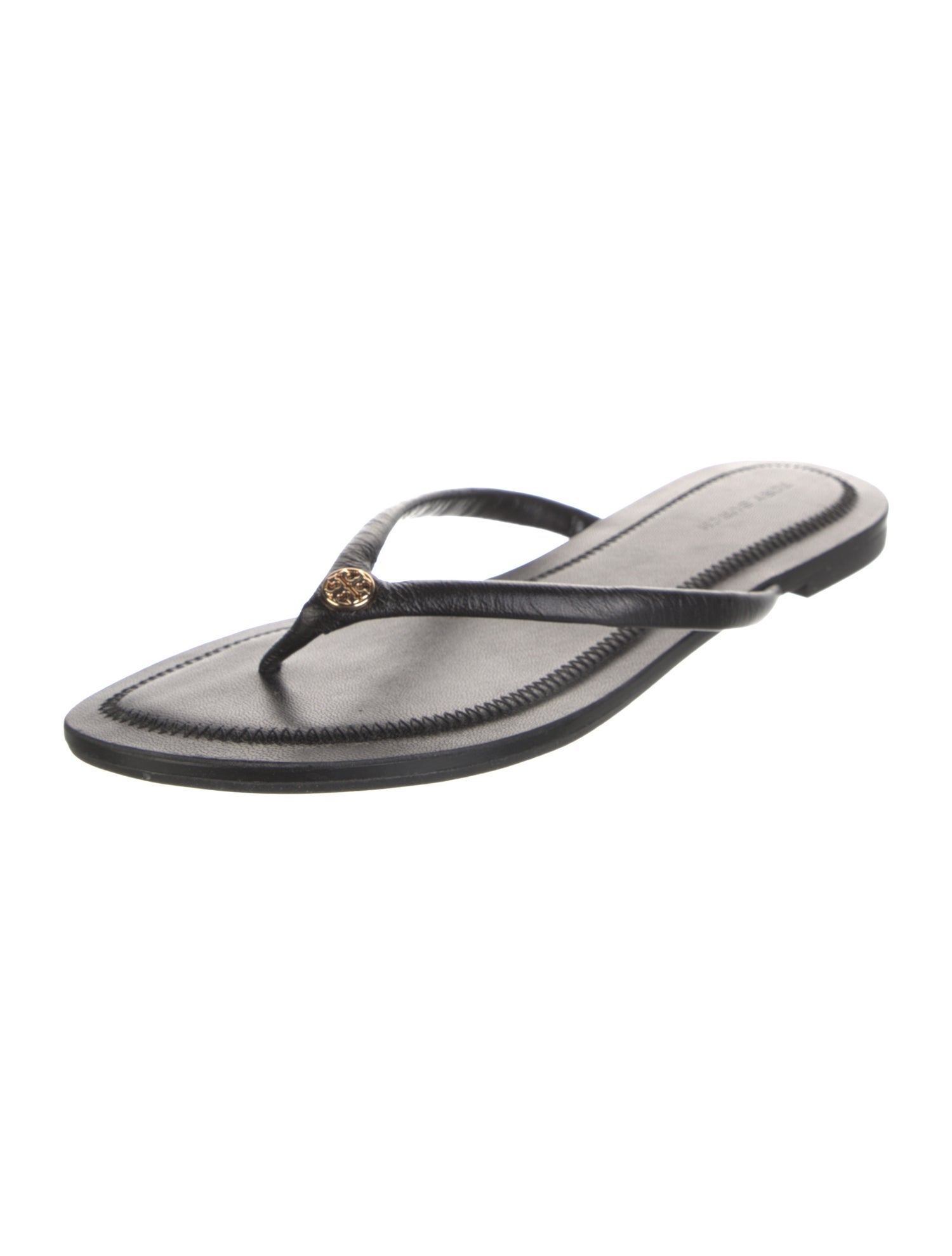 Tory Burch Leather Slides