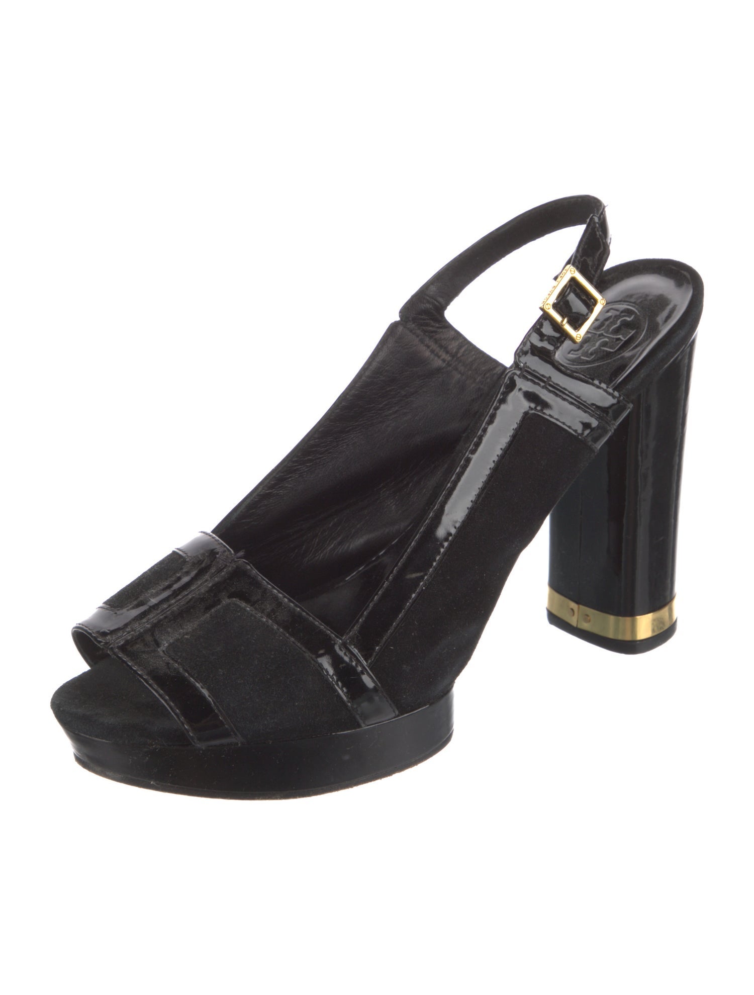 Tory Burch Suede Slingback Sandals