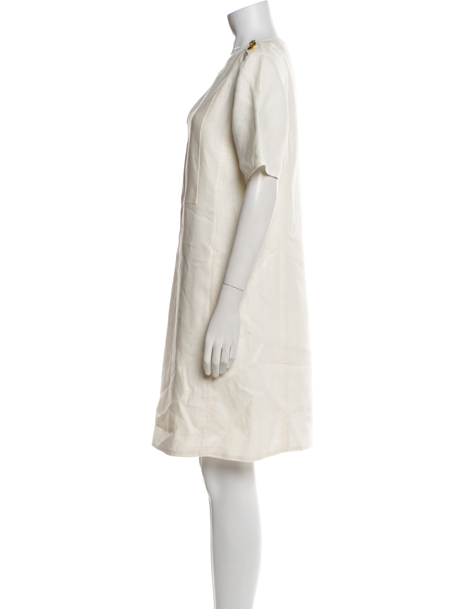 Tory Burch Linen Knee-Length Dress
