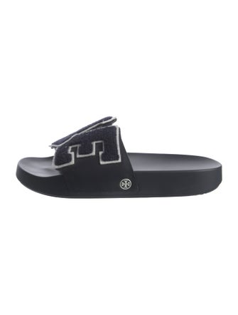 Tory Burch Rubber Printed Slides