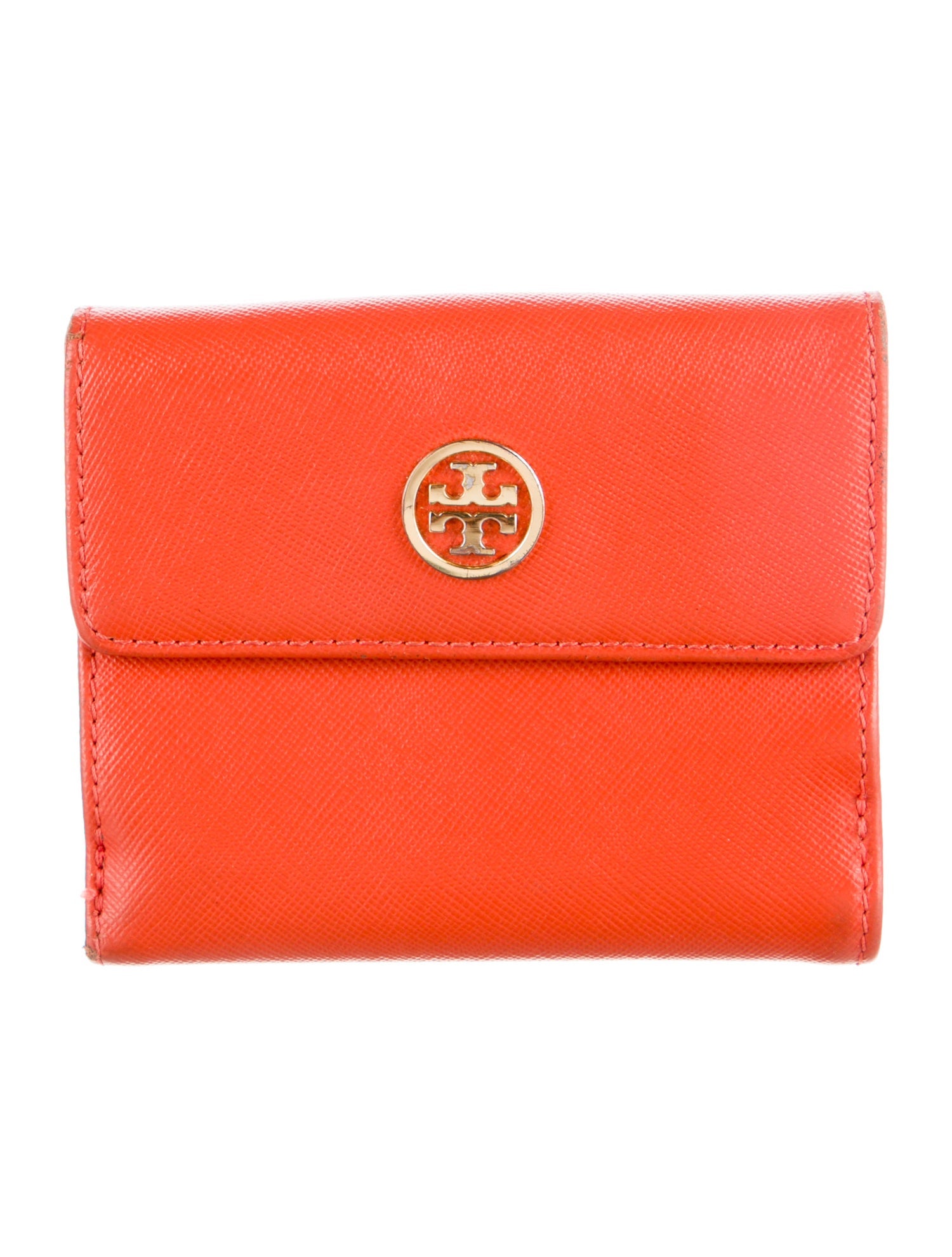 Tory Burch Leather Compact Wallet
