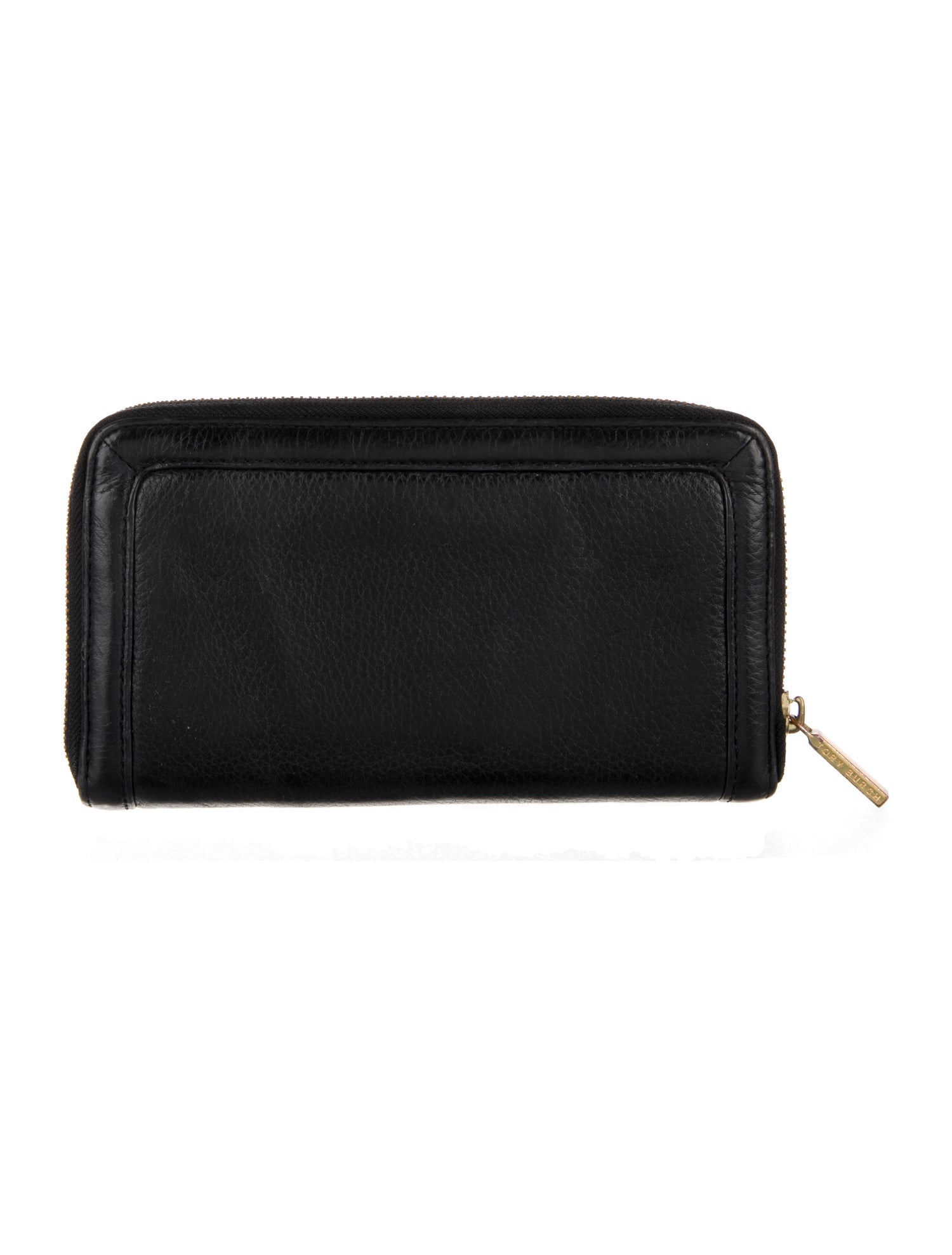 Tory Burch Signature Logo Leather Continental Wallet