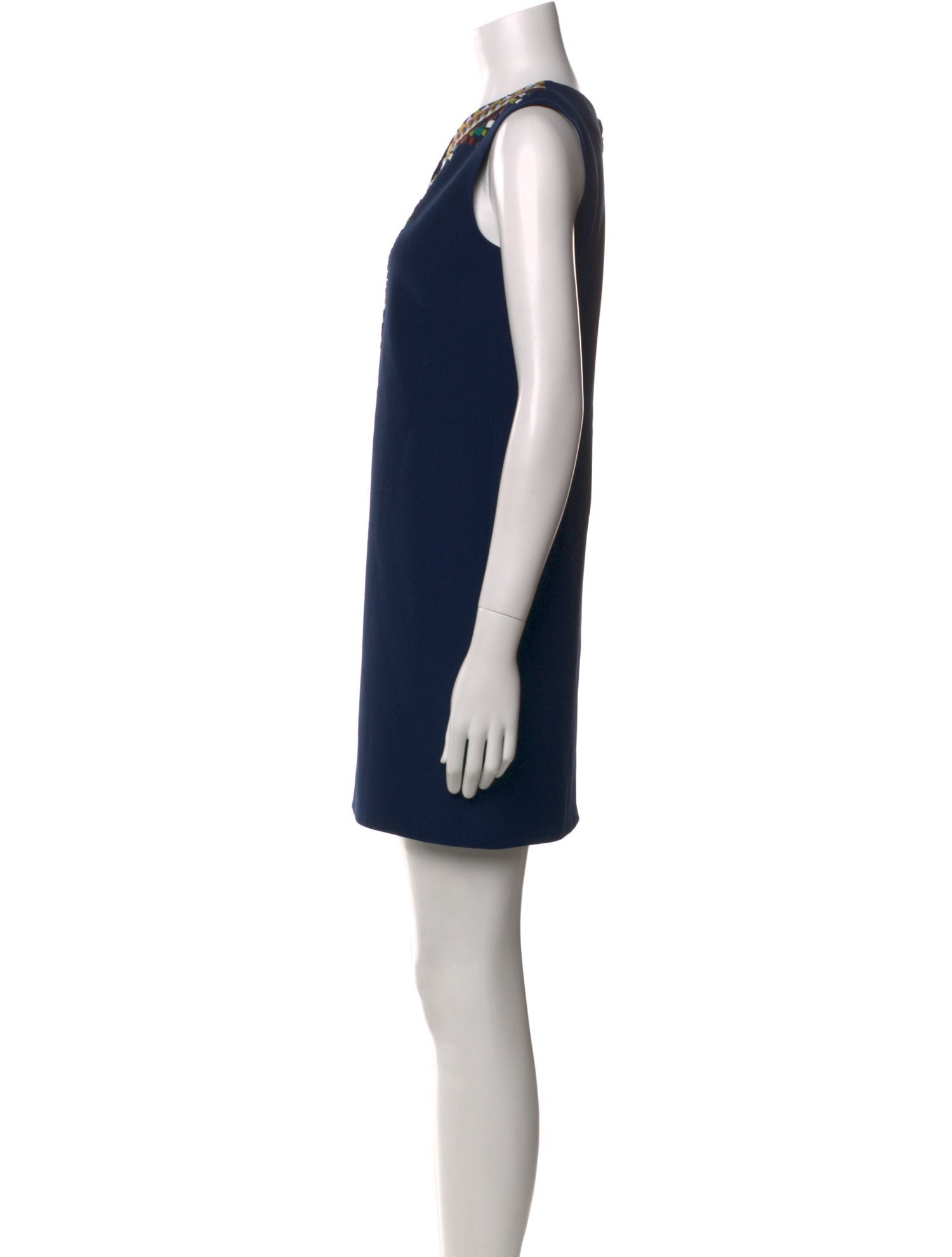 Tory Burch V-Neck Mini Dress