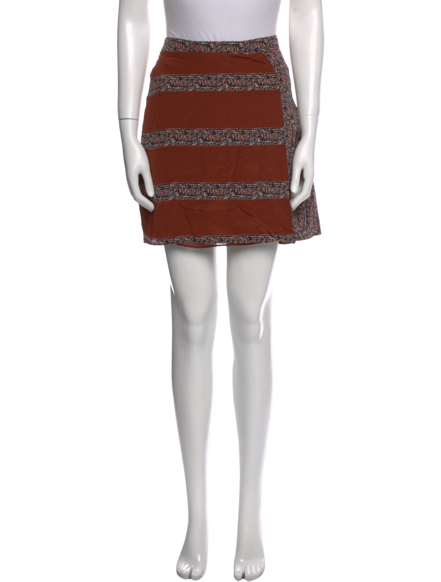 Tory Burch Silk Mini Skirt