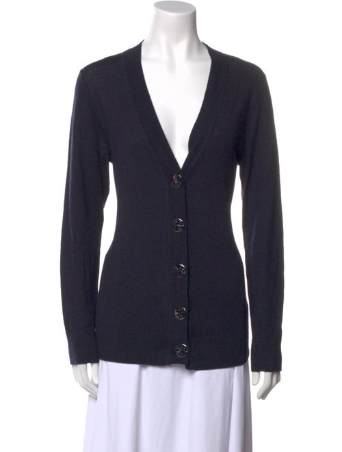 Tory Burch Merino Wool V-Neck Sweater